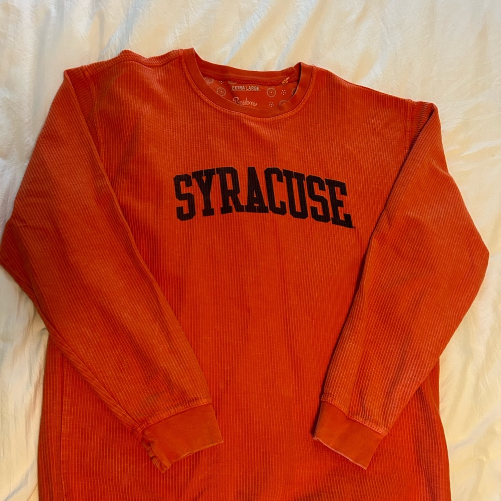 Syracuse Ribbed Crewneck